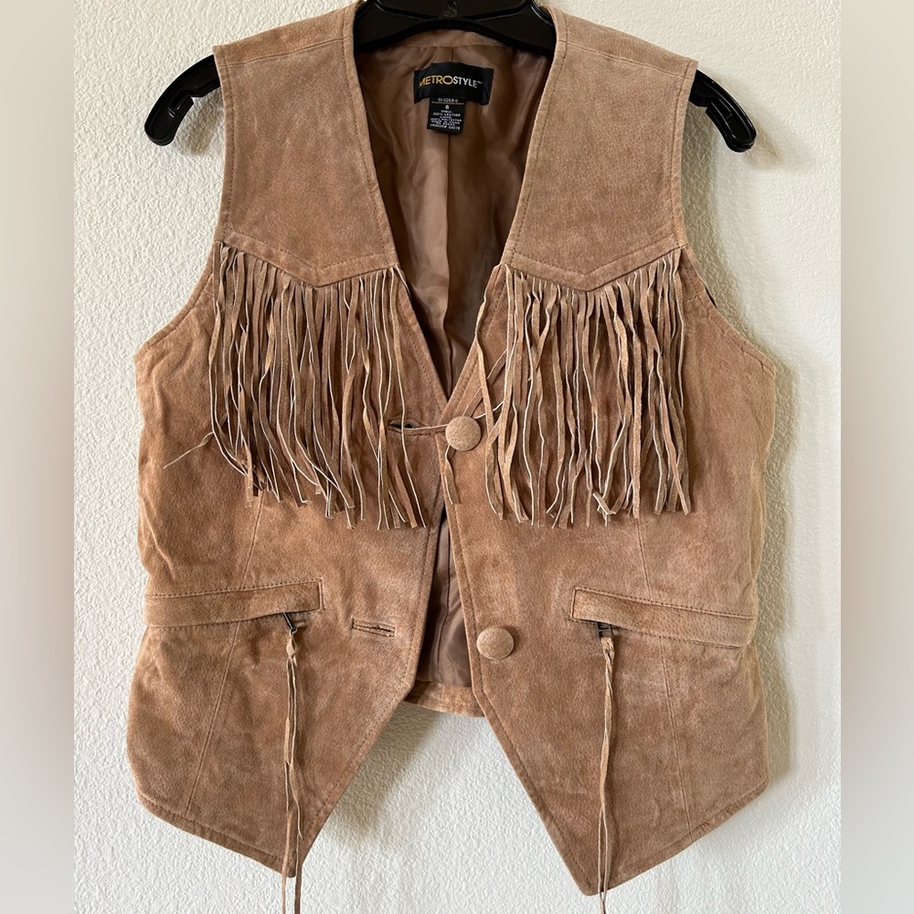 MetroStyle - Cool /Stylish 100% Leather Vest